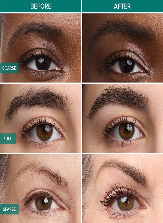 Thrive Causemetics Liquid Brow Lock 24Hr Lifting Eyebrow Gel, Waterproof Conditioning Brow Gel with Biotin, Hyaluronic Acid & Vitamin B5, Makeup Essential, Dual Sided Precision Brush, Vegan, Clear - Image 3